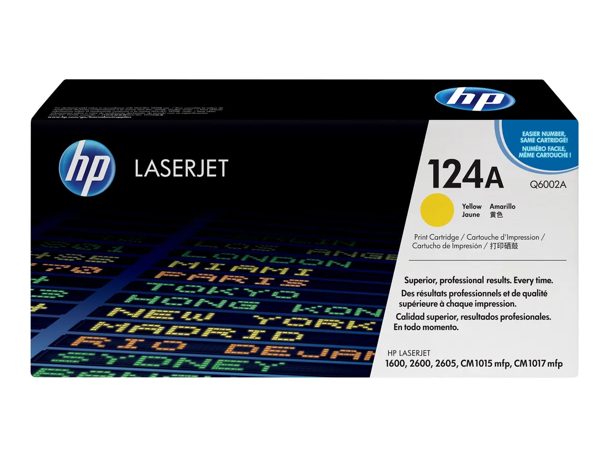 HP 124A / Q6002A Toner gelb