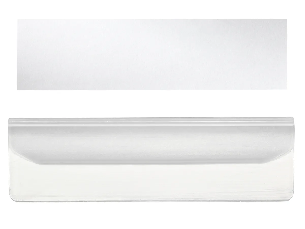 Leitz 60050002 Beschriftungsschilder  glasklar (10 Stück)