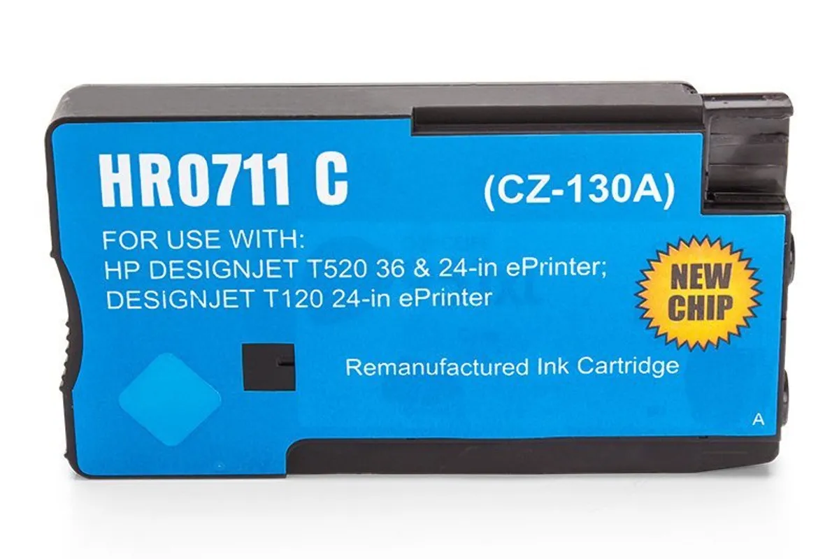 XL Tinte kompatibel zu HP 711 / CZ130A cyan