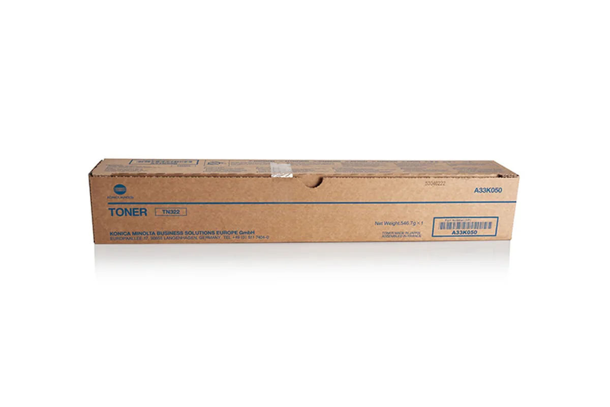 Konica Minolta TN-322 / A33K050 / A33K030 Toner schwarz