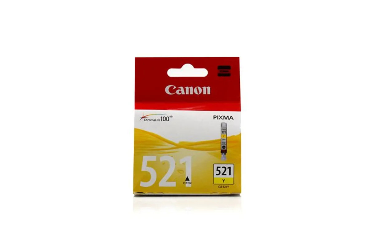 Canon CLI-521 Y / 2936B001 / 2936B008 Tinte gelb