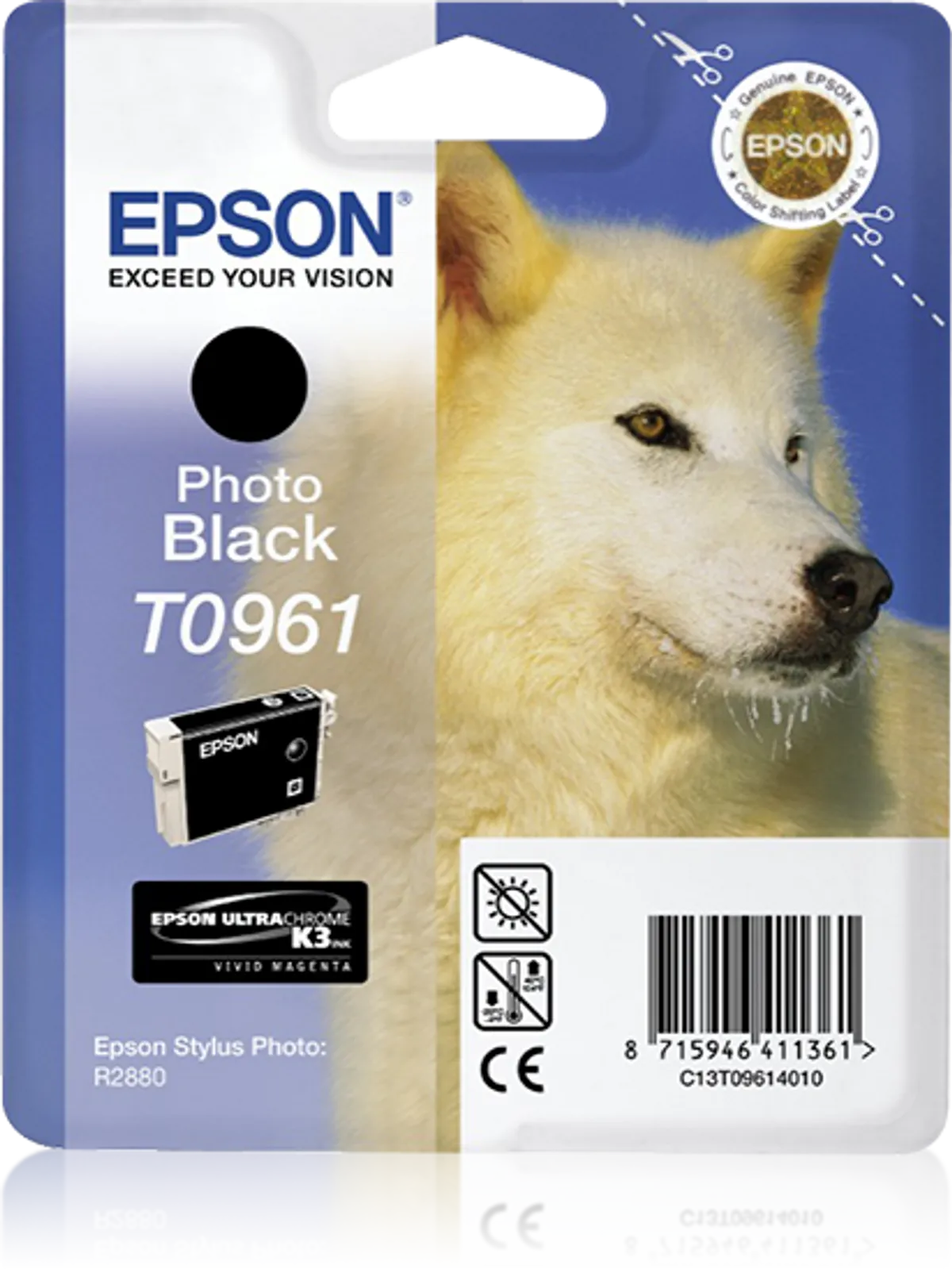Epson T0961 / C13T09614010 Tinte schwarz