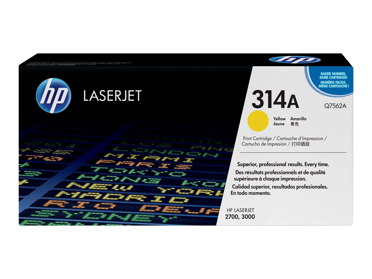 HP 314A / Q7562A Toner gelb