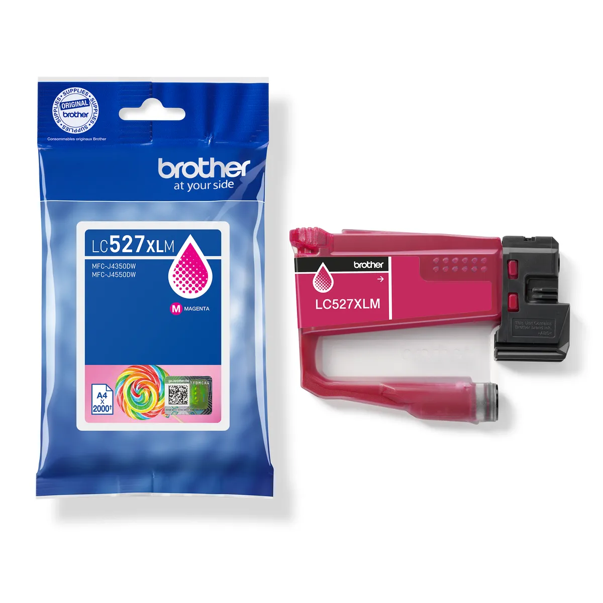 Brother LC-527XL / LC-527XLM Tinte magenta
