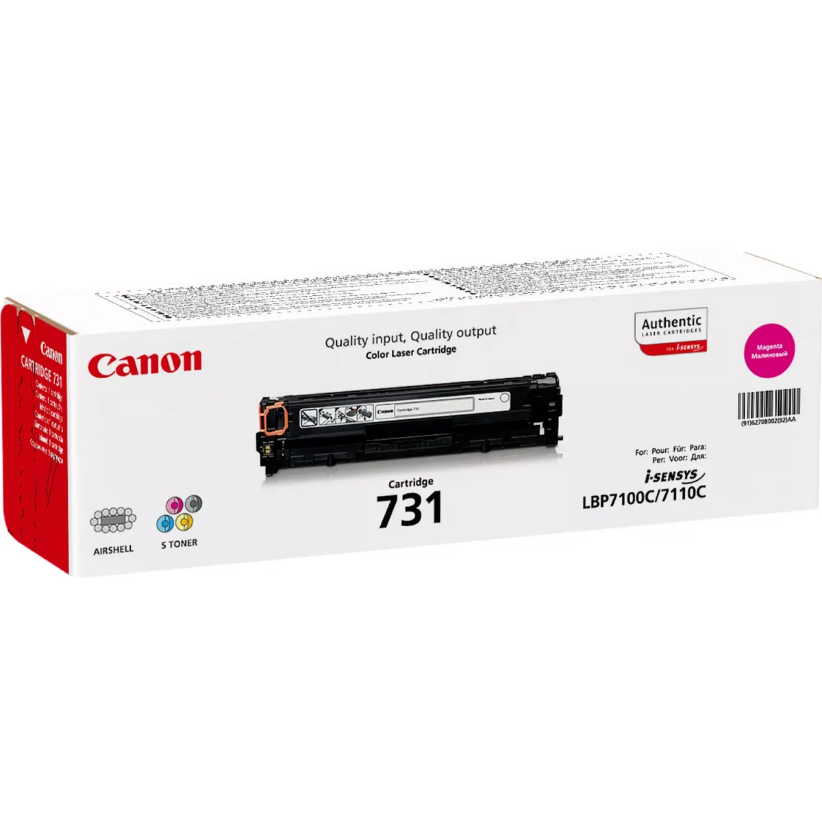 Canon 731 / 6270B002 Toner magenta