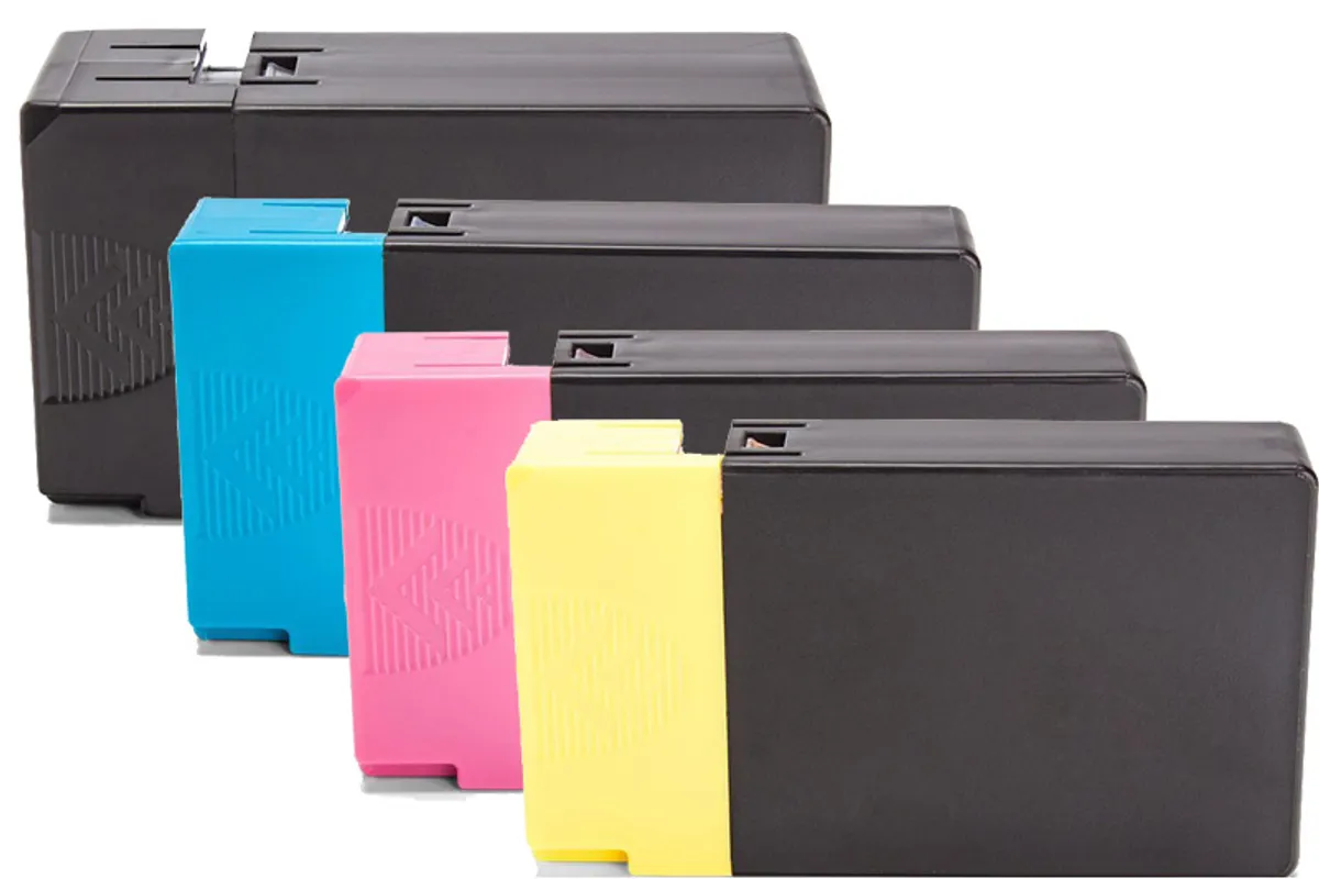 Tinten Sparset kompatibel zu Canon PGI-1500 schwarz, cyan, magenta, gelb  (4 Stück)