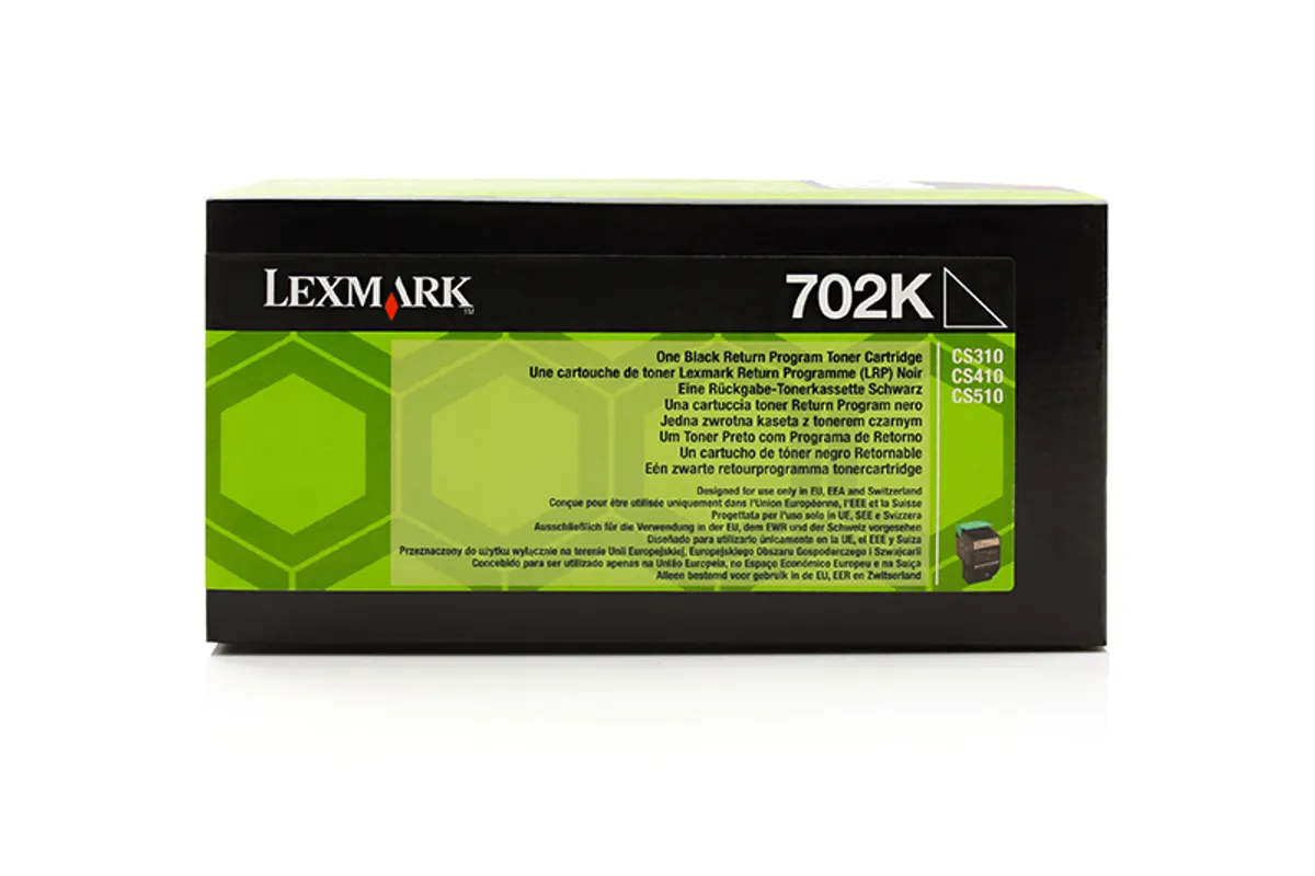 Lexmark 702K / 70C20K0 Toner schwarz