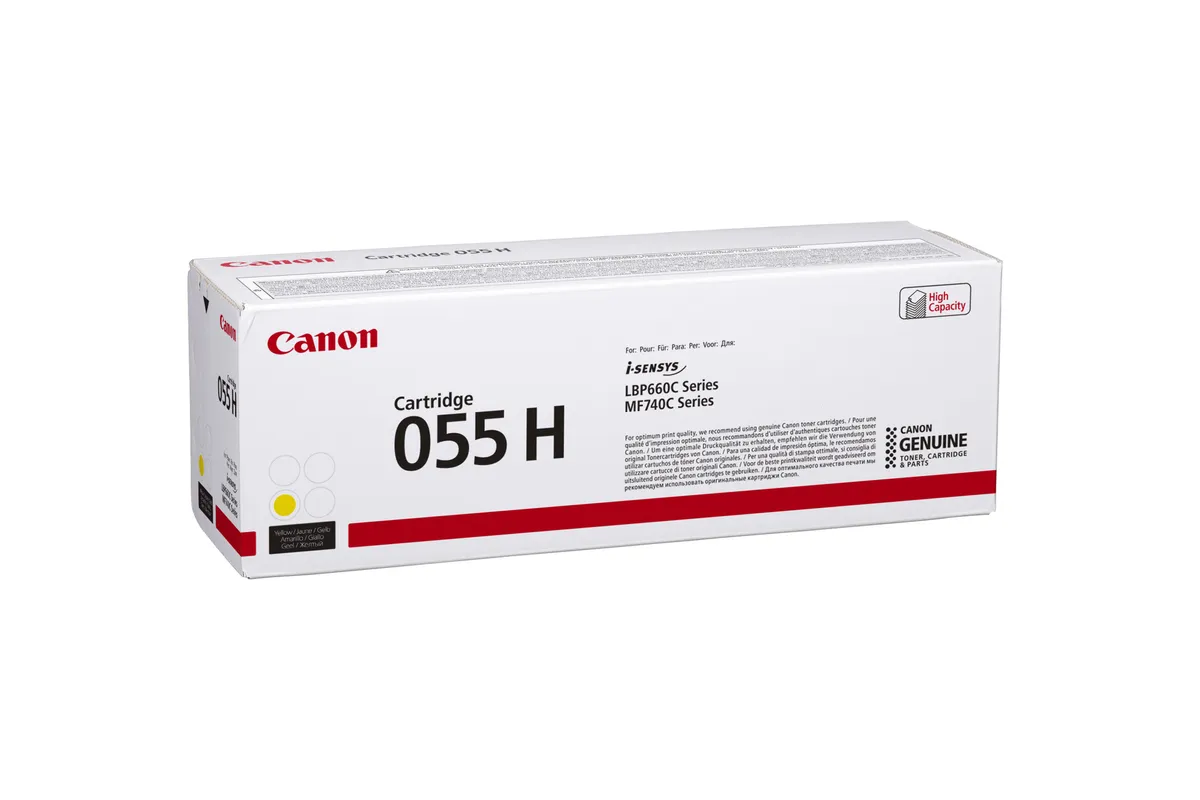 Canon 055H / 3017C002 / 3017C004 Toner gelb