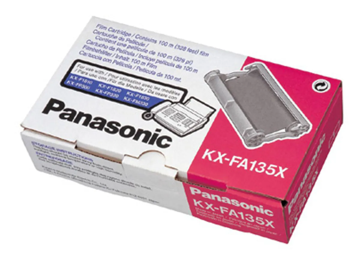 Panasonic KX-FA135X Thermo-Transfer-Rolle schwarz