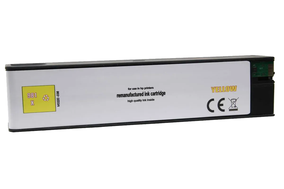 XL Tinte kompatibel zu HP 981X / L0R11A gelb