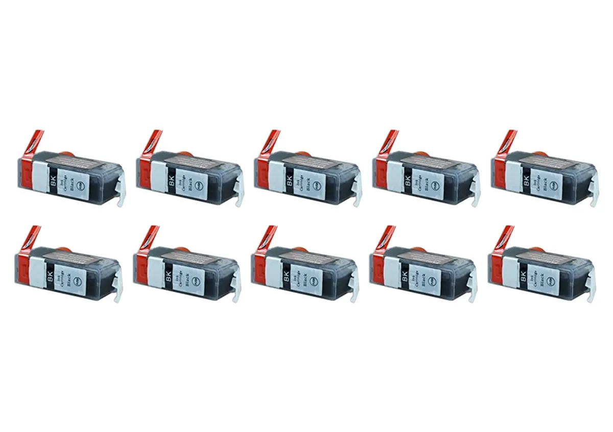 Tinten Sparset kompatibel zu Canon PGI-520 / 2932B001 schwarz  (10 Stück)