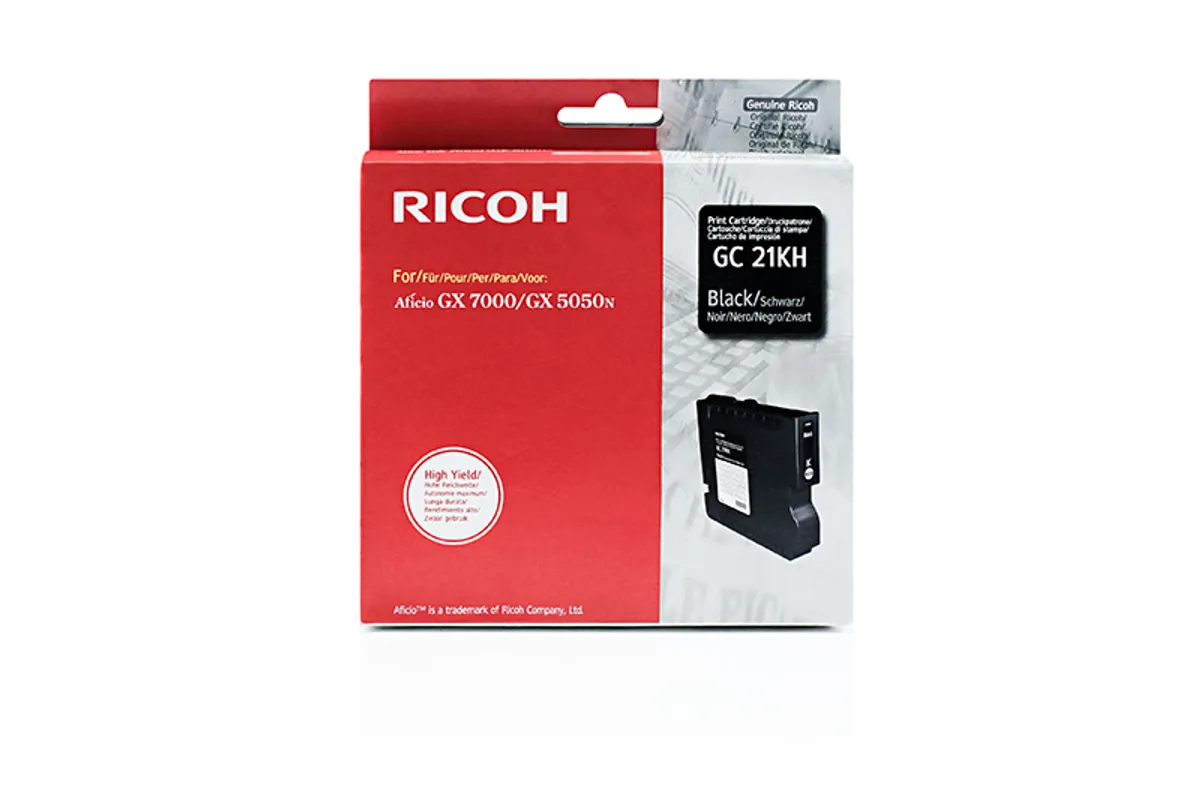 Ricoh GC-21 KH / 405536 / K203 Tinte schwarz