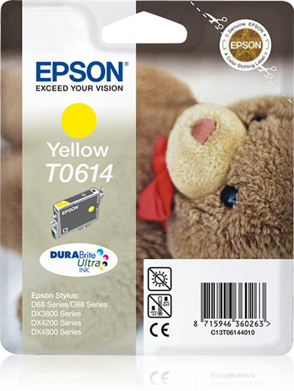 Epson T0614 / C13T06144010 / C13T06144020 Tinte gelb