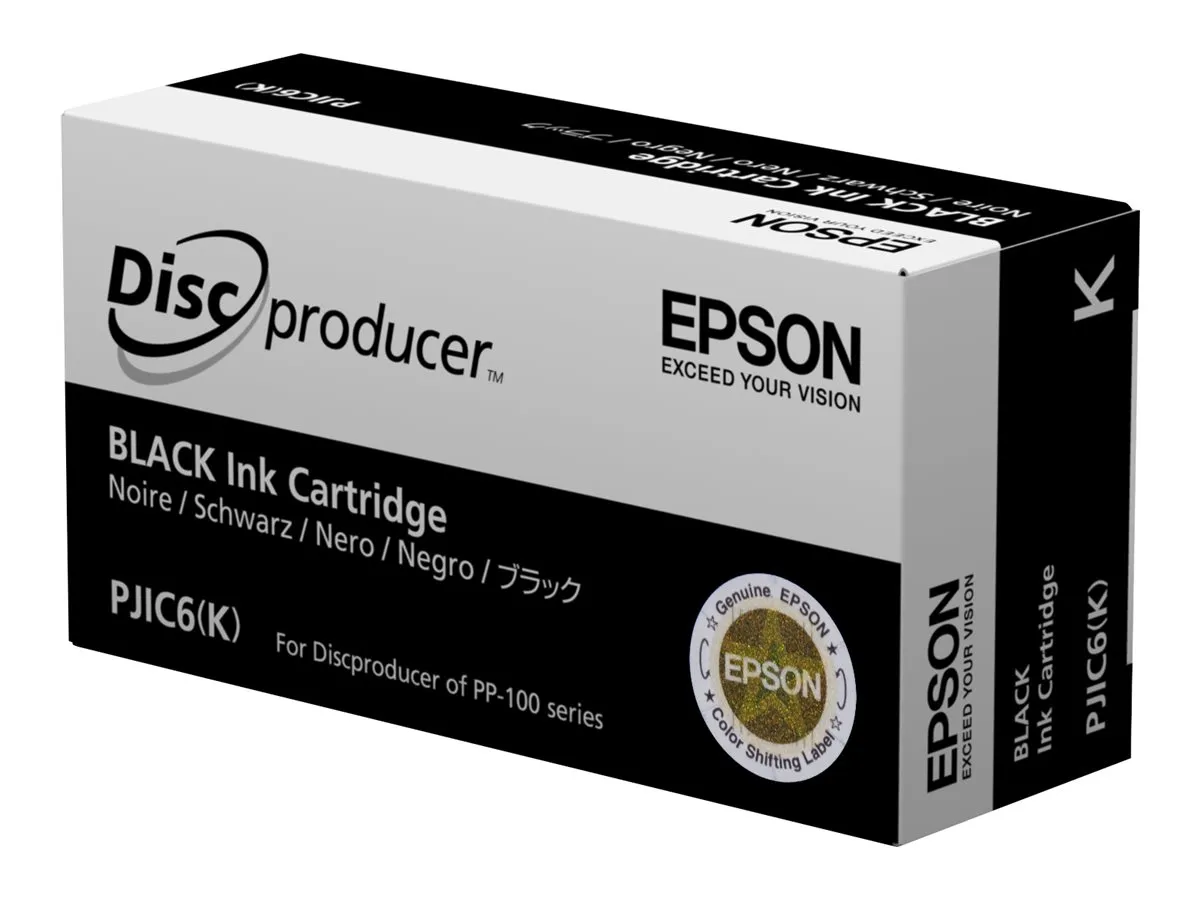 Epson PJIC6 / C13S020452 / PJIC7(K) / C13S020693 Tinte schwarz