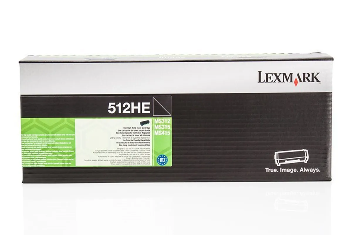 Lexmark 512HE / 51F2H0E Toner schwarz