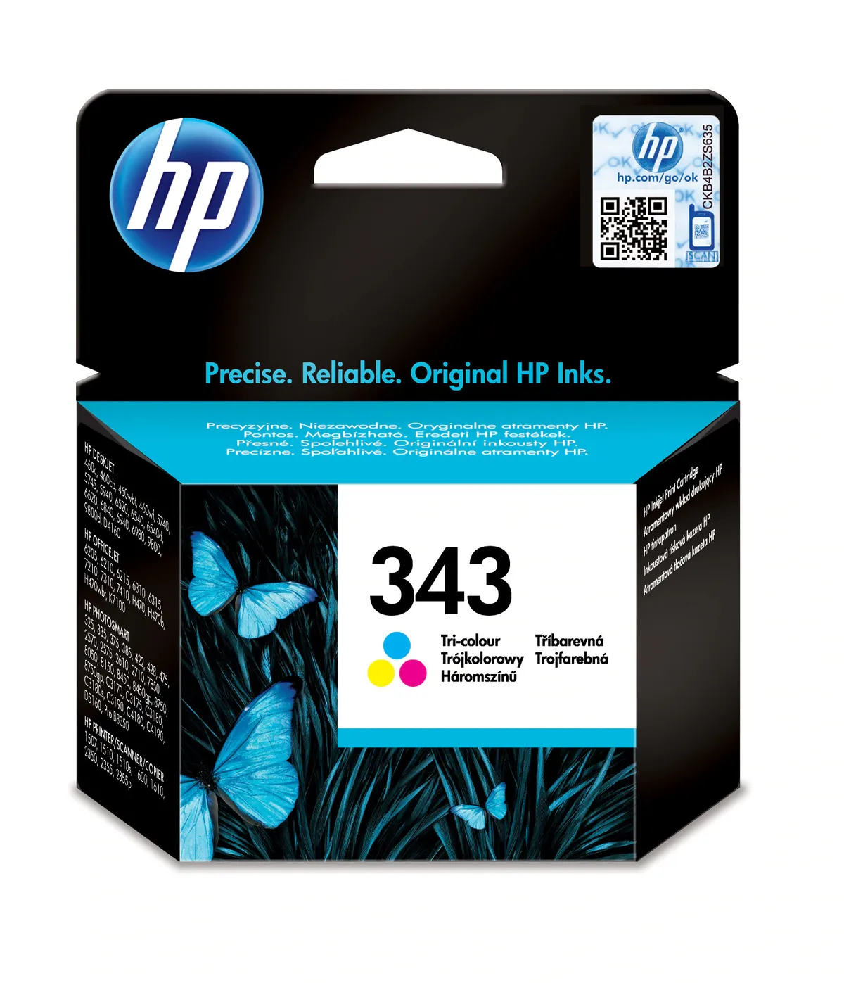 HP 343 / C8766EE Tinte color