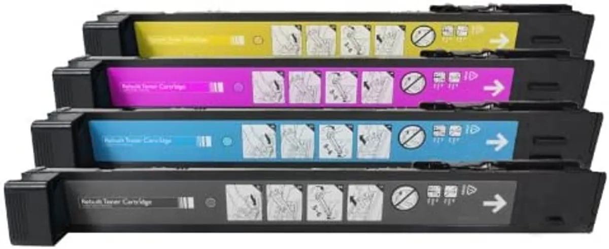 Toner Sparset kompatibel zu HP 824A / 825A / CB390A & CB381A - CB383A schwarz, cyan, magenta, gelb  (4 Stück)