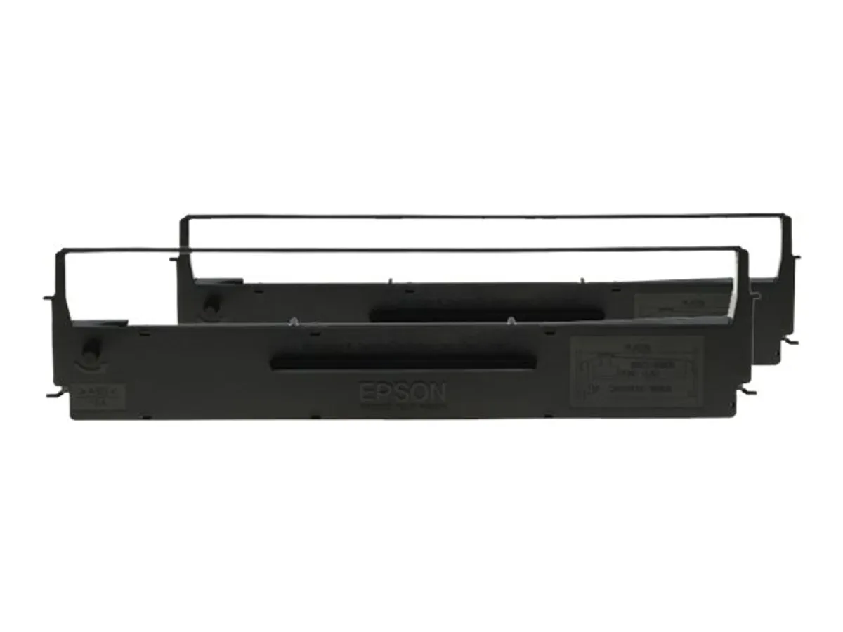 Epson C13S015614 / S015614 Farbband /Farbrolle Doppelpack schwarz (2 Stück)
