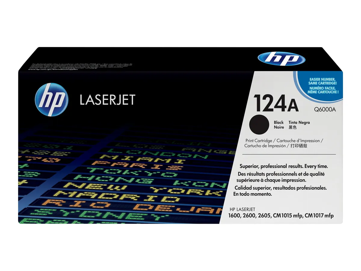 HP 124A / Q6000A Toner schwarz