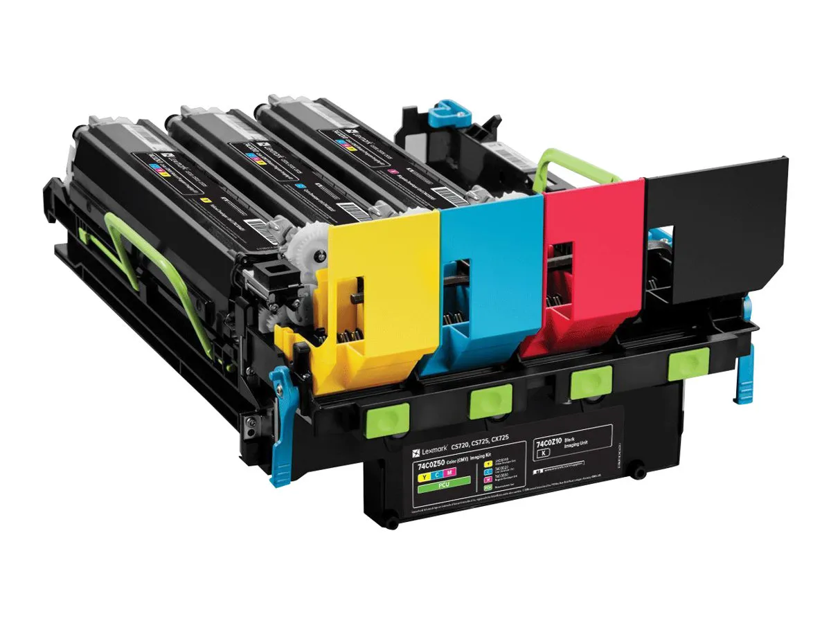 Lexmark 74C0ZV0 / 074C0ZV0 Trommel cyan, magenta, gelb