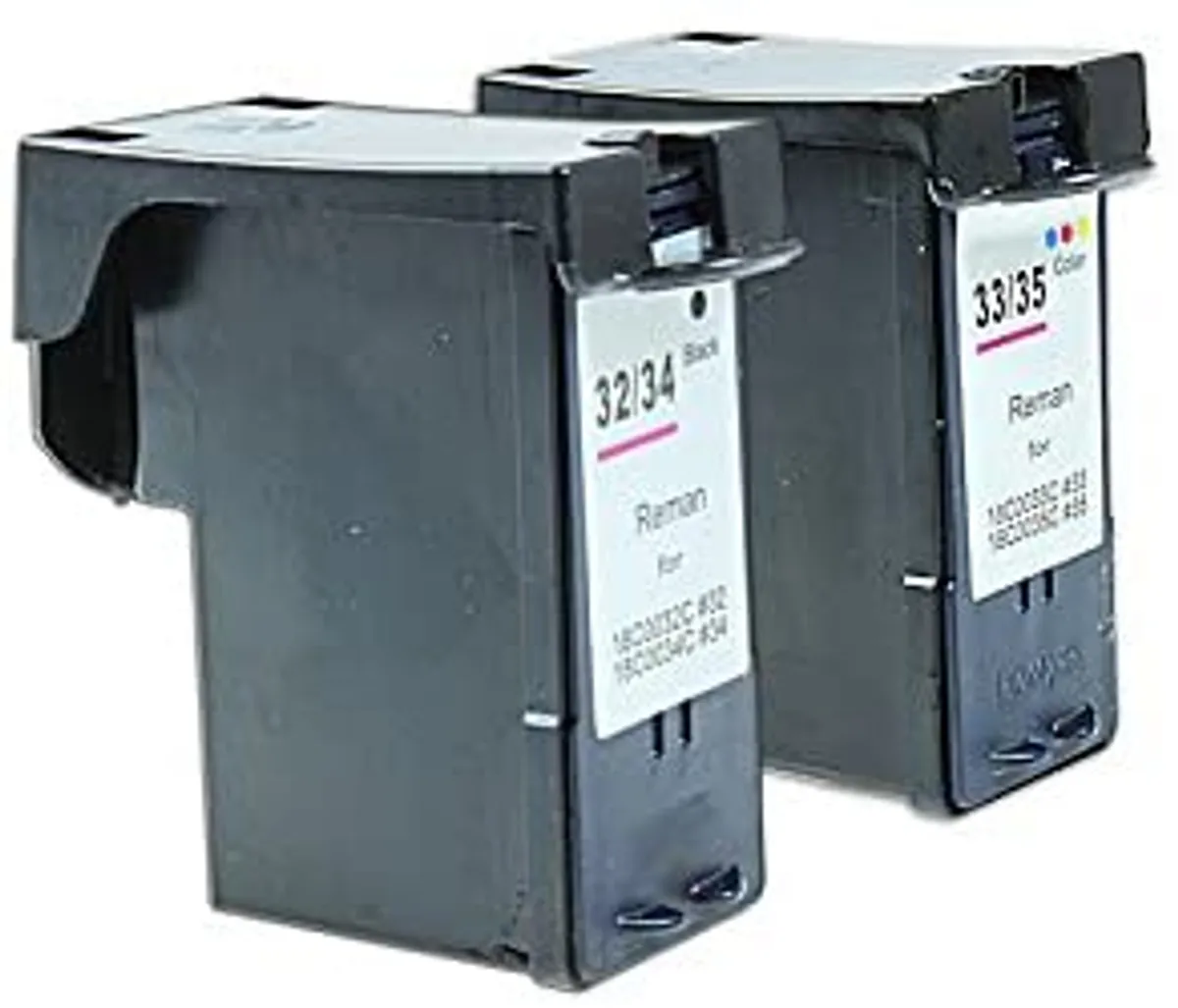 Tinten Sparset kompatibel zu Lexmark 34XL / 35XL / 80D2974 schwarz, color  (2 Stück)