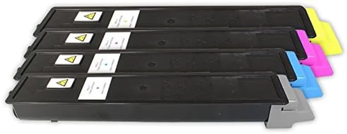 Toner Sparset kompatibel zu Kyocera TK-895 schwarz, cyan, magenta, gelb  (4 Stück)
