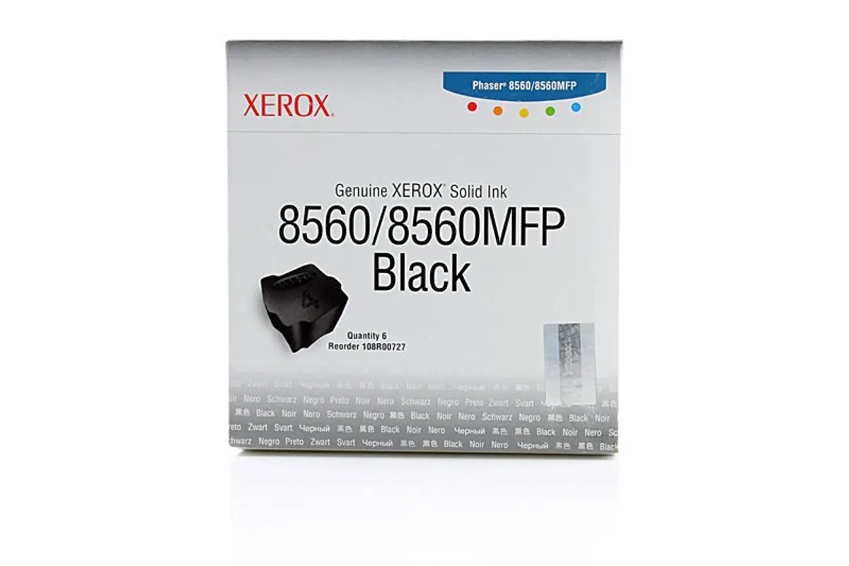Xerox 108R00727 Festtinte Sparset schwarz (6 Stück)