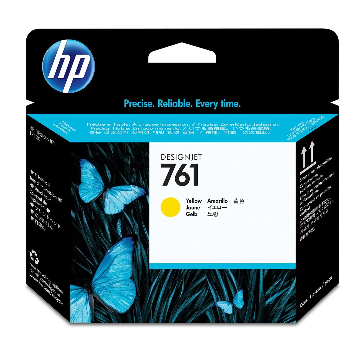 HP 761 / CH645A Druckkopf gelb