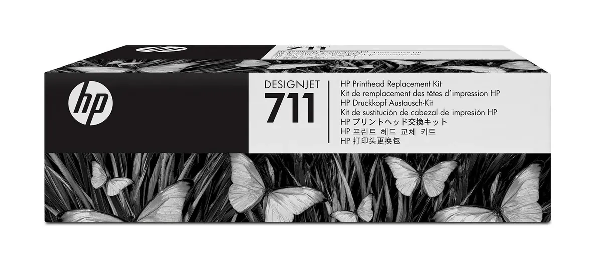 HP 711 / C1Q10A Druckkopf schwarz, cyan, magenta, gelb