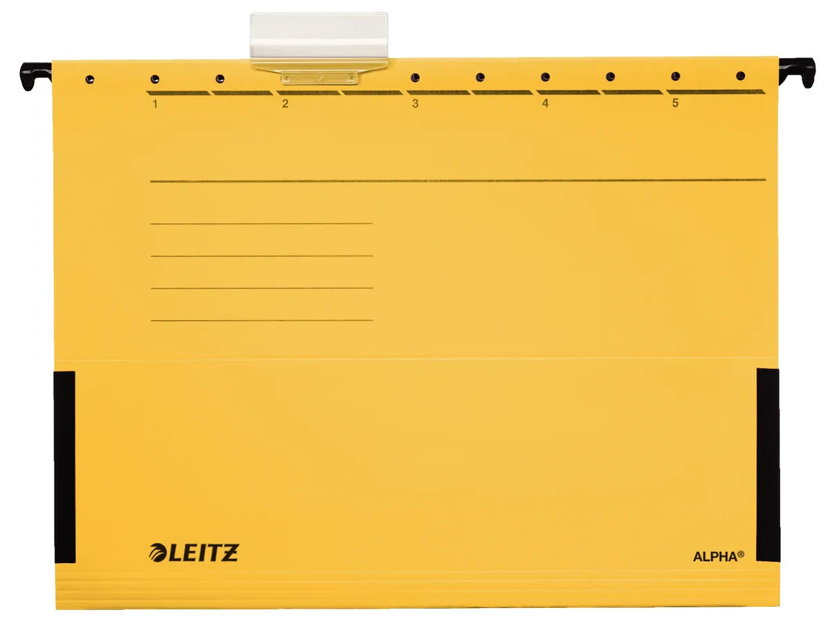 Leitz Alpha / 19863015 Hängetasche  gelb (5 Stück)