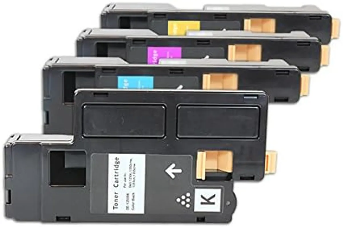 Toner Sparset kompatibel zu Epson C1700 / C13S050611 - C13S050614 schwarz, cyan, magenta, gelb  (4 Stück)