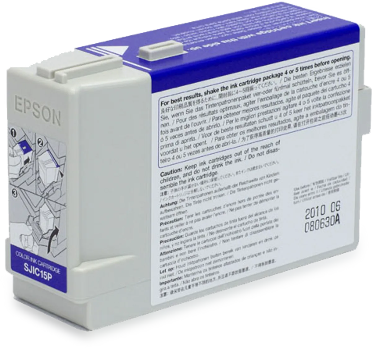 Epson SJIC-15-P / C33S020464 / S020464 Tinte cyan, magenta, gelb