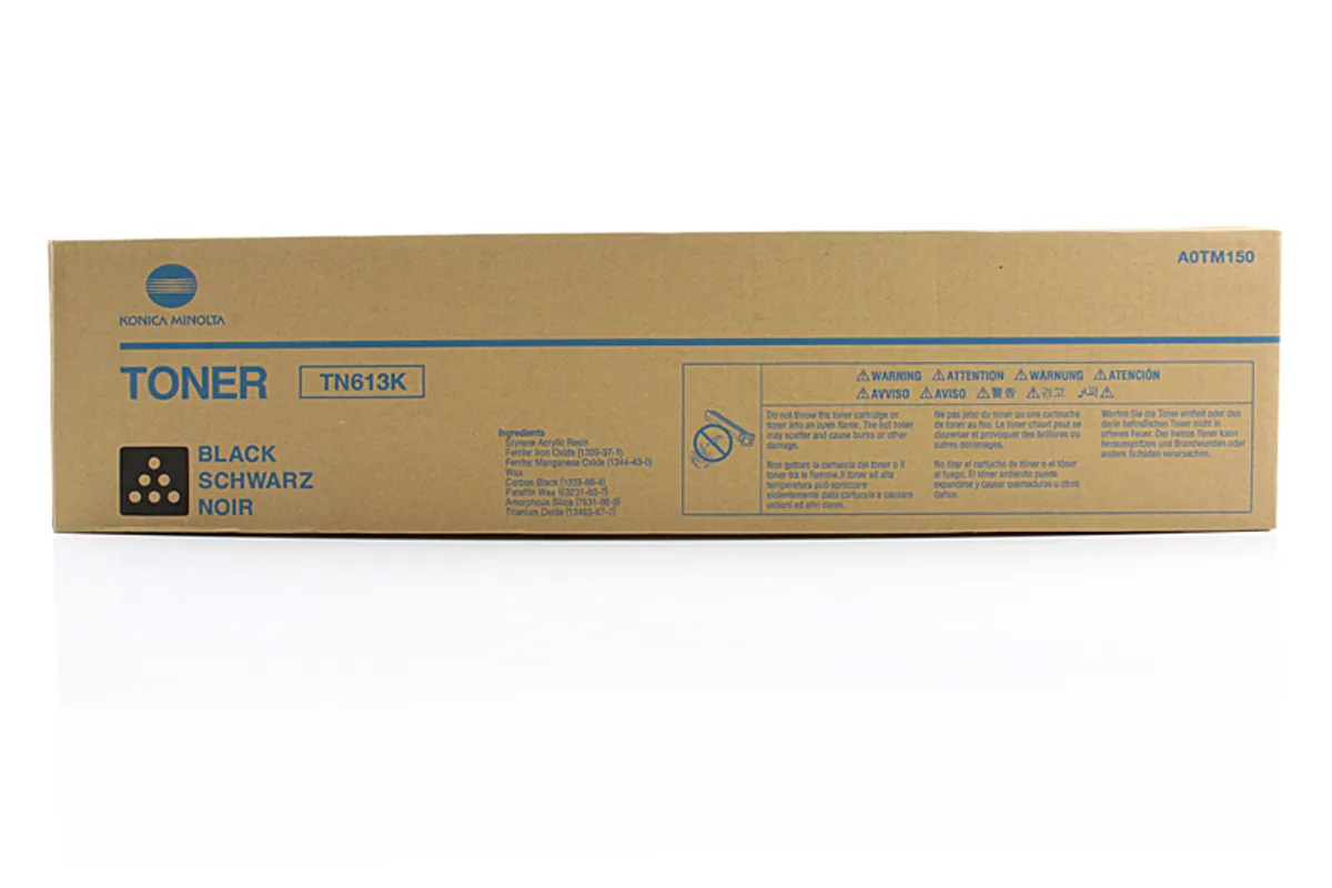 Konica Minolta TN-613 K / A0TM150 Toner schwarz