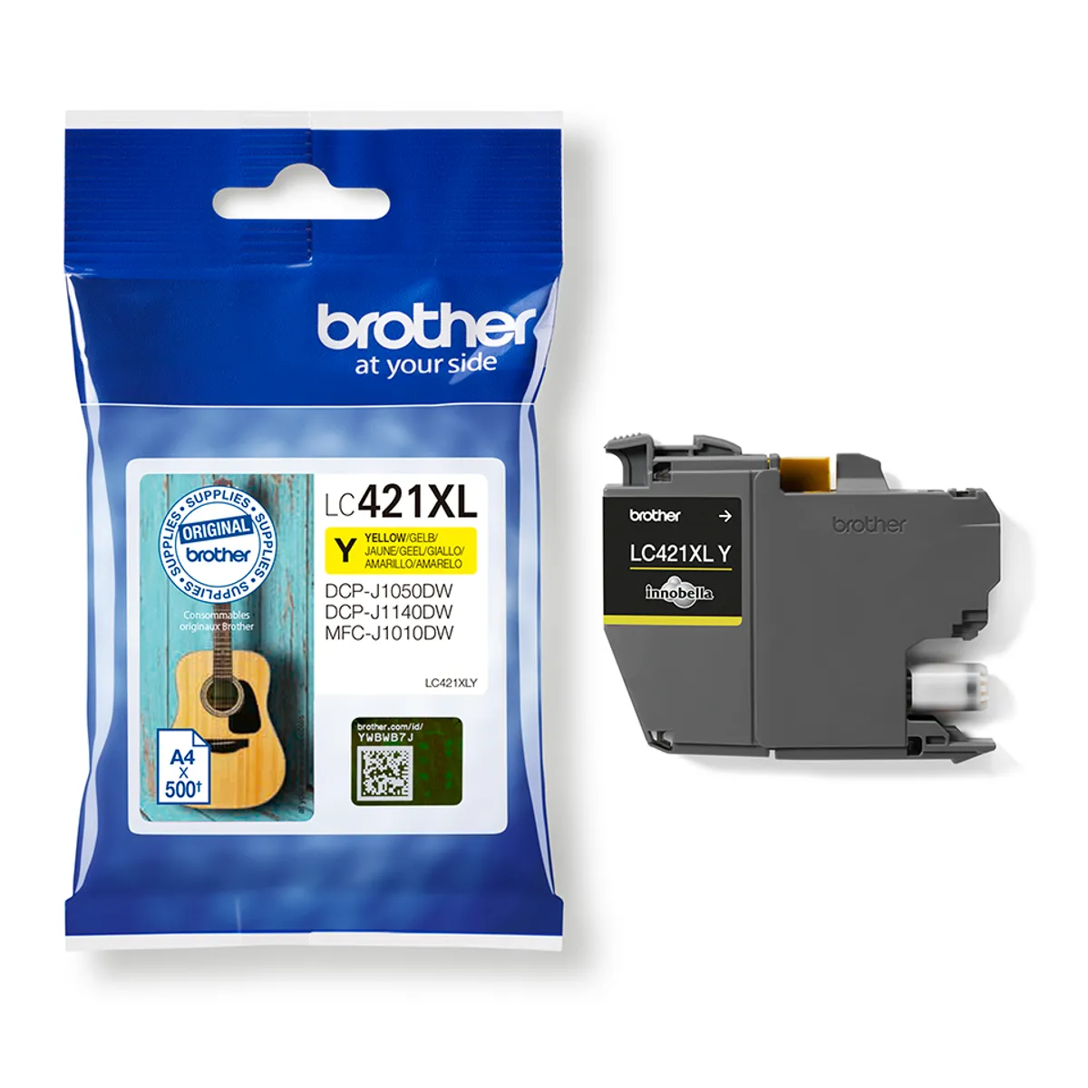 Brother LC-421XL / LC-421XLY Tinte gelb