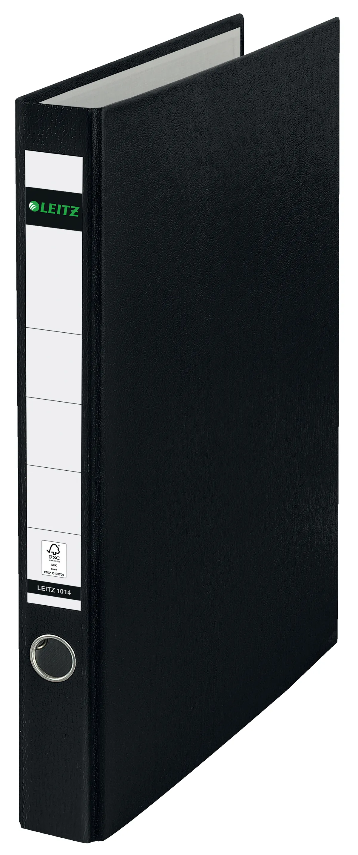 Leitz 10140095 Ringbuch schwarz (3,5cm breit, A4, 2 Ringe)