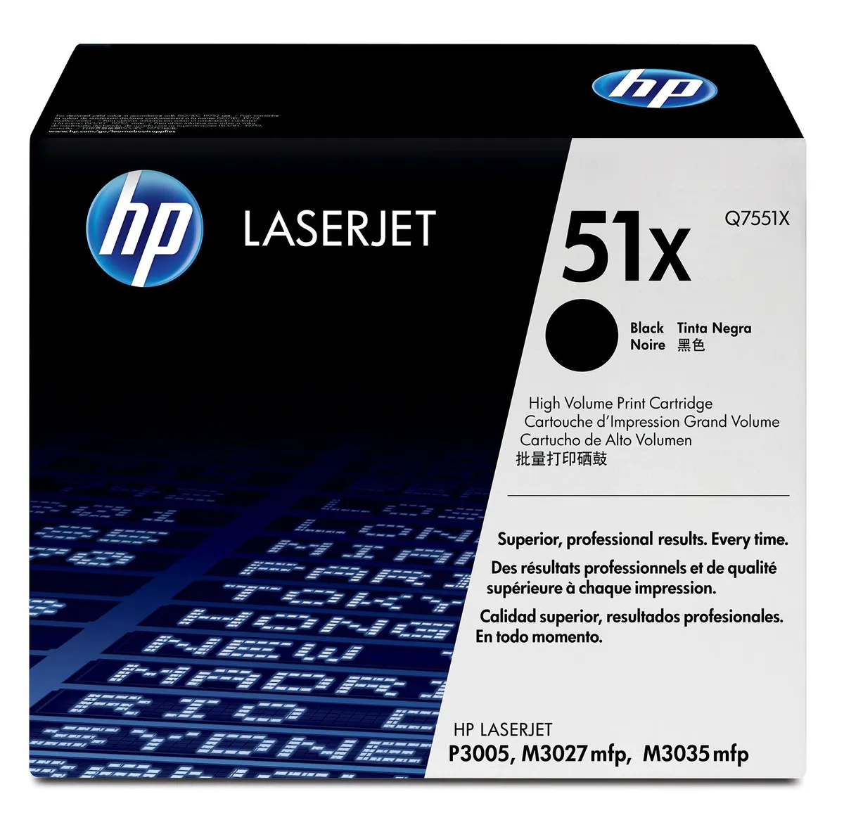 HP 51X / Q7551X Toner schwarz
