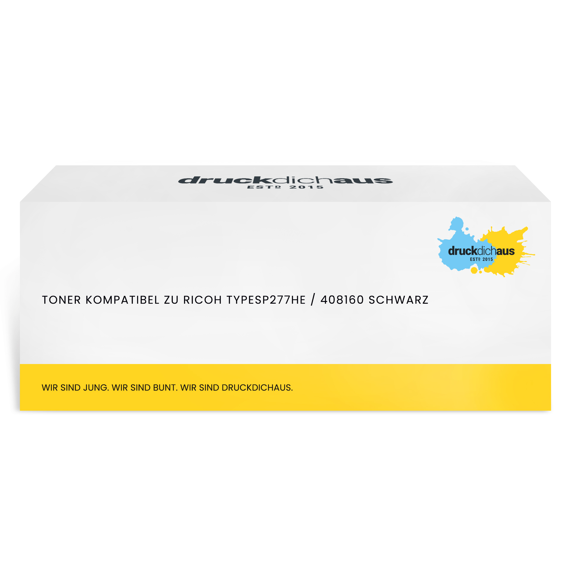 Toner kompatibel zu Ricoh TYPESP277HE / 408160 schwarz
