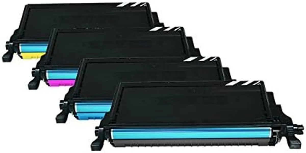 Toner Sparset kompatibel zu Samsung CLP-660 / CLP-K660B / CLP-C660B / CLP-M660B / CLP-Y660B schwarz, cyan, magenta, gelb  (4 Stück)