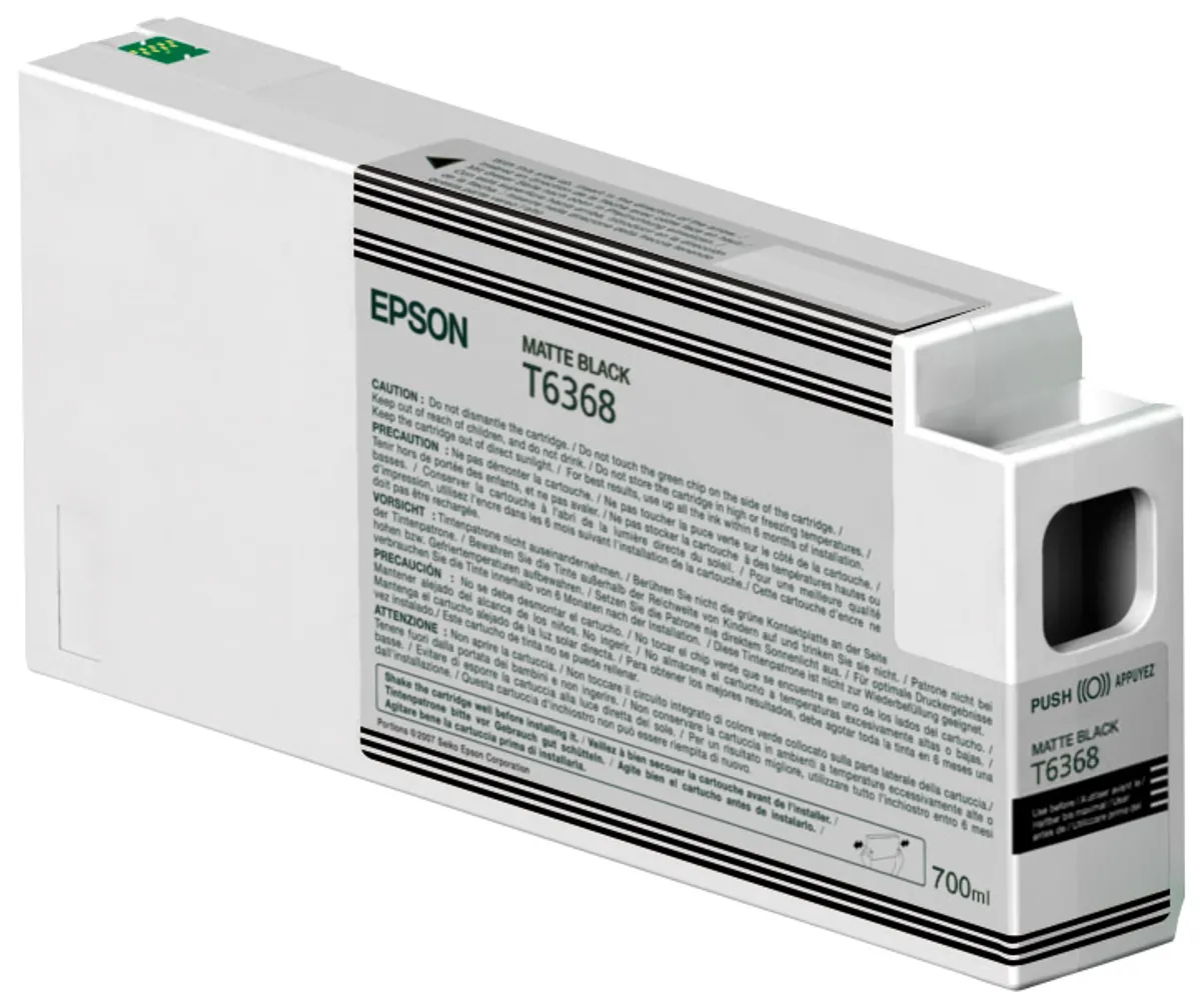 Epson T6368 / C13T636800 Tinte matt schwarz