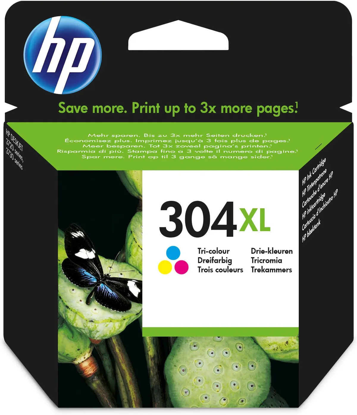 HP 304XL / N9K07AE Tinte color