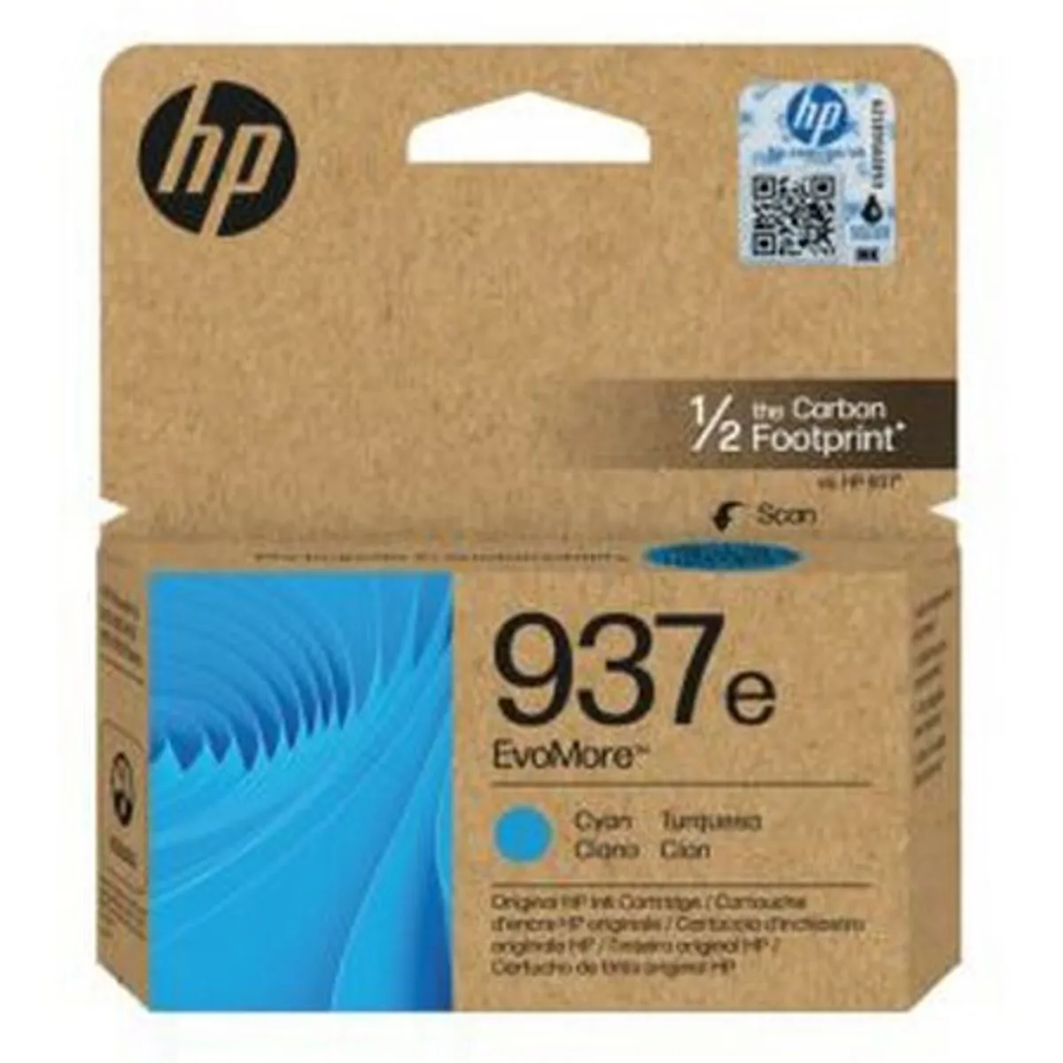HP 937e / 4S6W6NE Tinte cyan