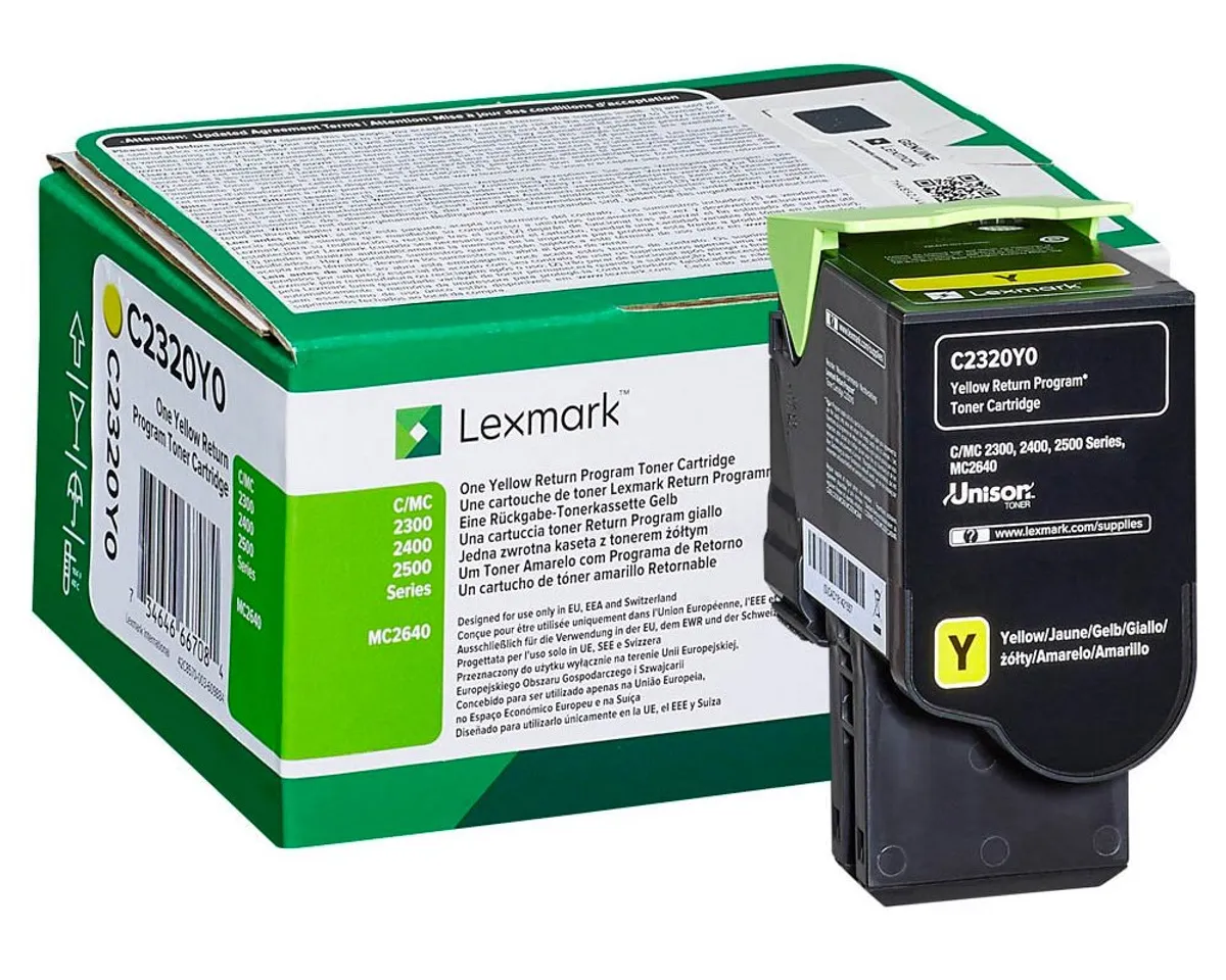 Lexmark C2320Y0 / 0C2320Y0 Toner gelb