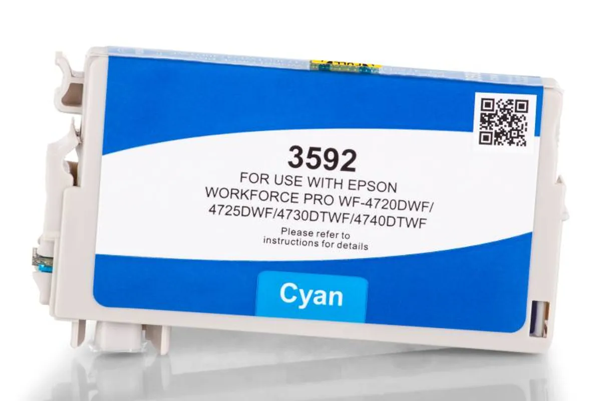 XL Tinte kompatibel zu Epson 35XL / T3592 / C13T35924010 cyan