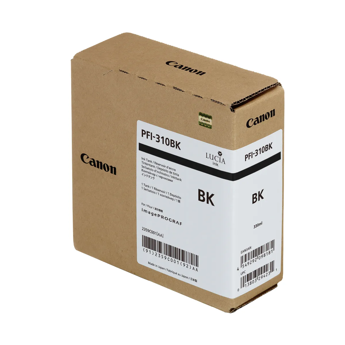 Canon PFI-310 BK / 2359C001 Tinte schwarz