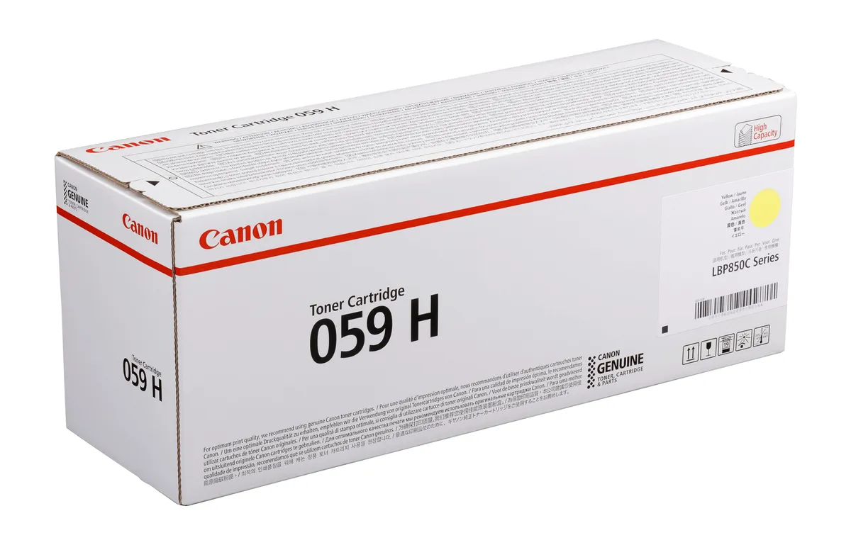 Canon 059H / 3624C001 Toner gelb