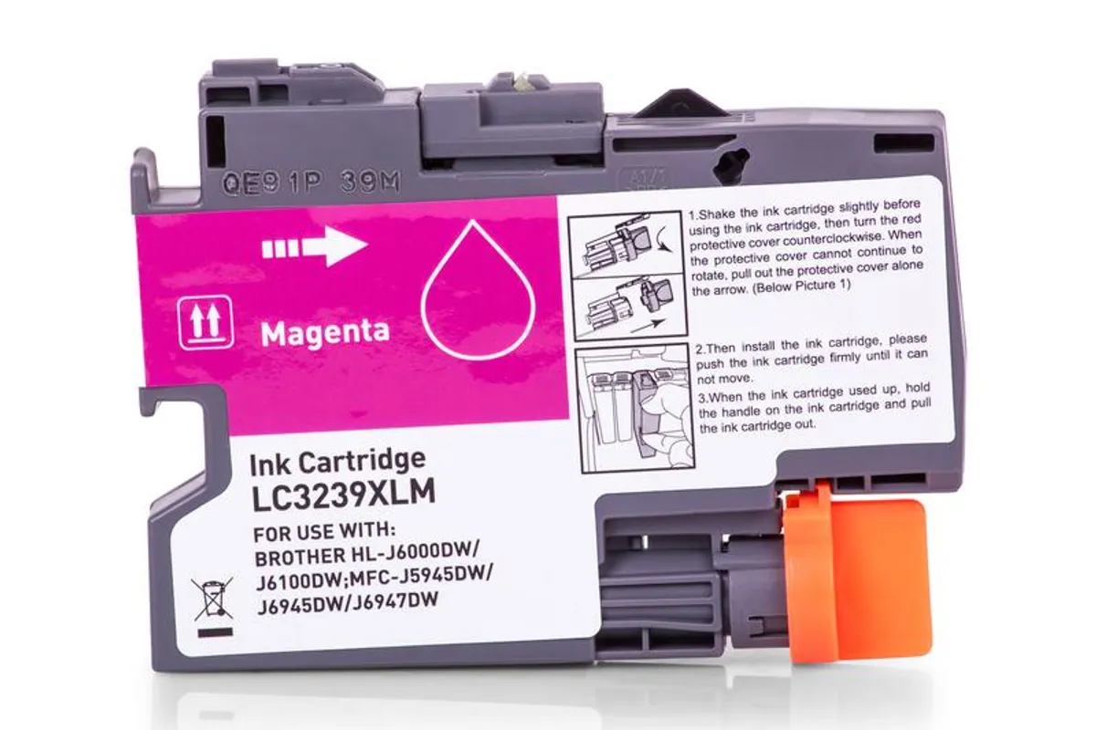 XL Tinte kompatibel zu Brother LC-3237M / LC-3239M magenta