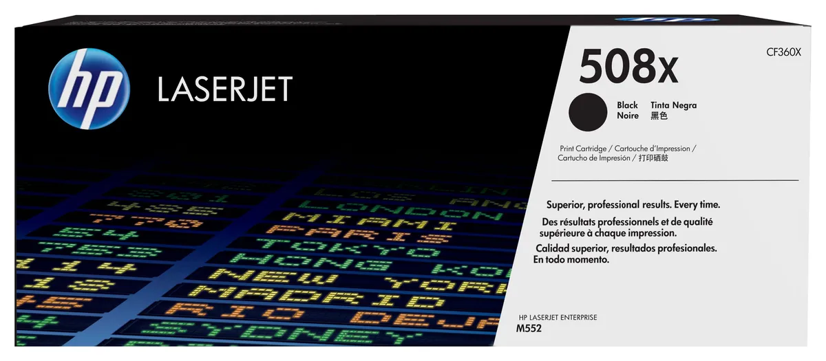 HP 508X / CF360X Toner schwarz