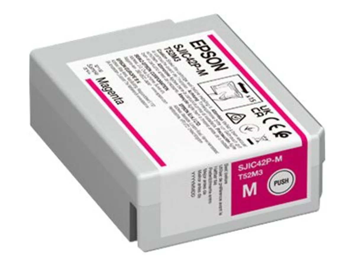 Epson S-JIC42P-M / T52M3 / C13T52M340 Tinte magenta