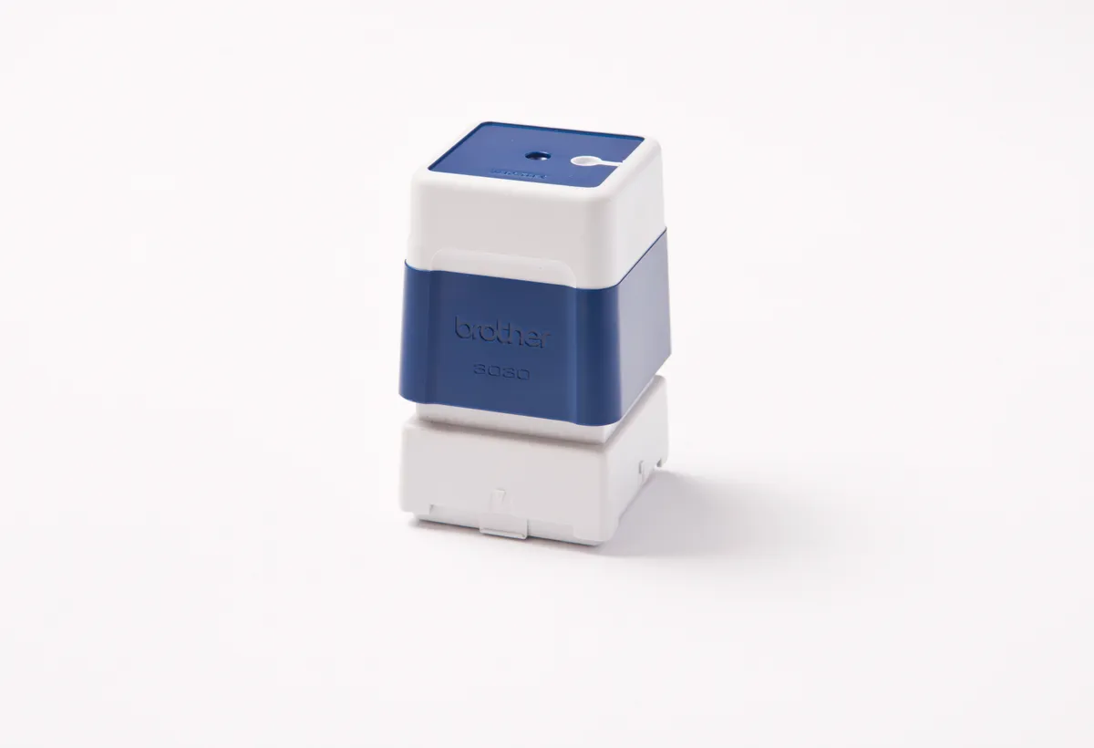 Brother PR-3030E6P Stempel blau (30 x 30mm)
