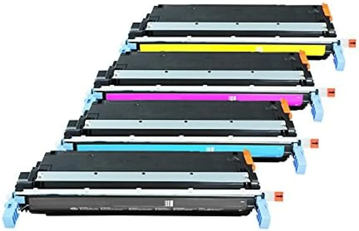 Toner Sparset kompatibel zu HP 645A / C9730A / C9731A / C9732A / C9733A schwarz, cyan, magenta, gelb  (4 Stück)